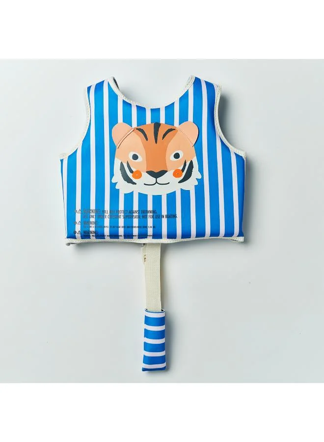 ساني لايف سترة طفو تينو النمر أزرق - سنوات